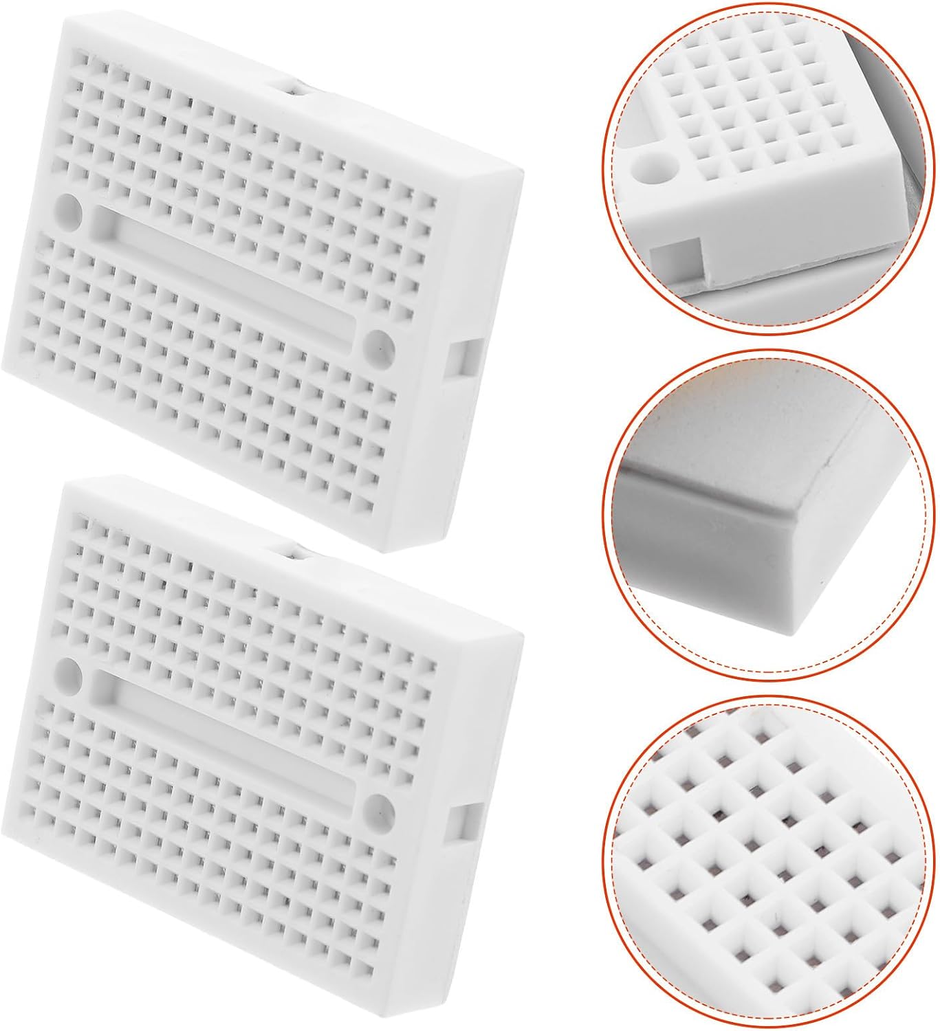 5pcs Mini Solderable Breadboard for Electronics Projects and Experiments