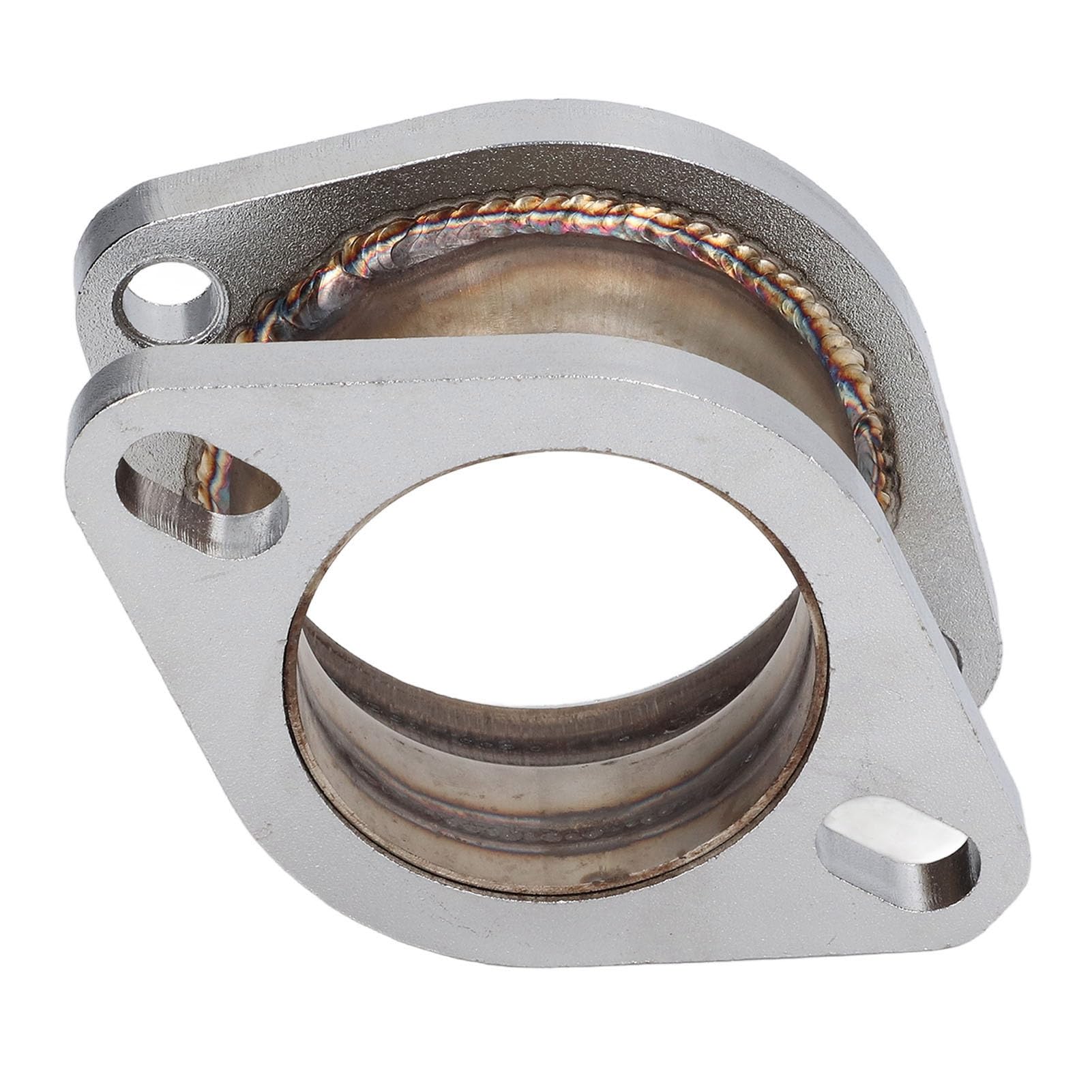 Adaptador de Brida de Extensión de Escape de 2,5 a 3 Pulgadas, Acero Dulce Mecanizado por CNC para la Mayoría de los Automóviles, con Ancho Central de 4,1 y 3,9 Pulgadas