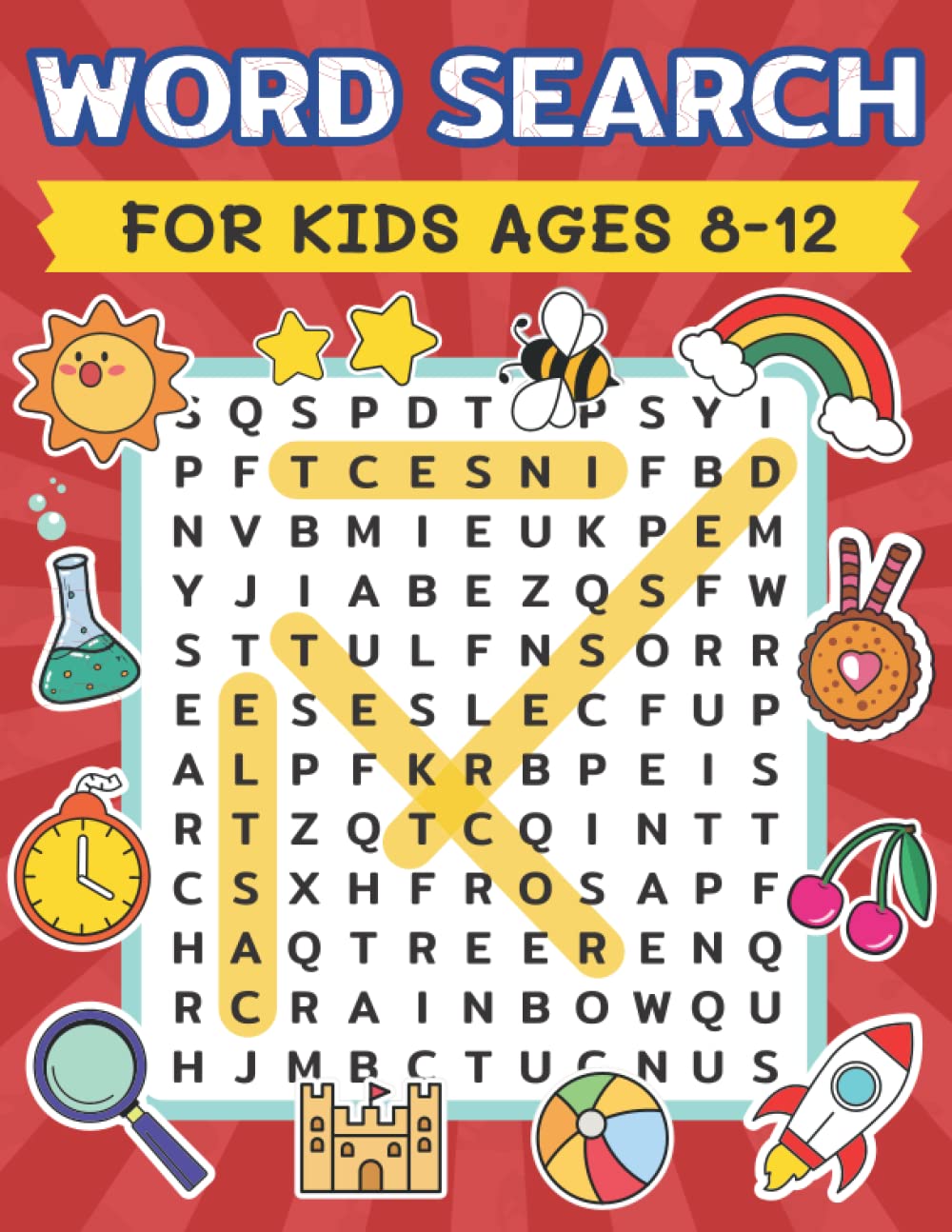 Word Search for Kids Ages 8-12: Word Search Puzzle Book for Kids Ages 8-12 | 1500+ Words