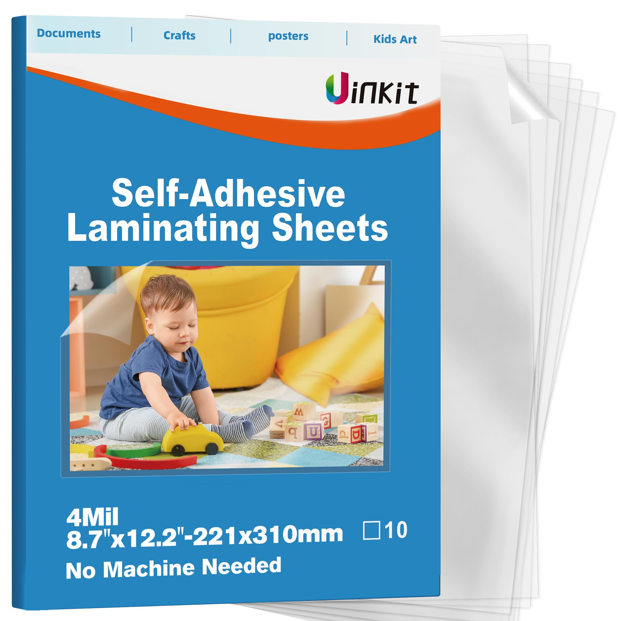 Photo 1 of Uinkit Self-Adhesive Laminating Sheets