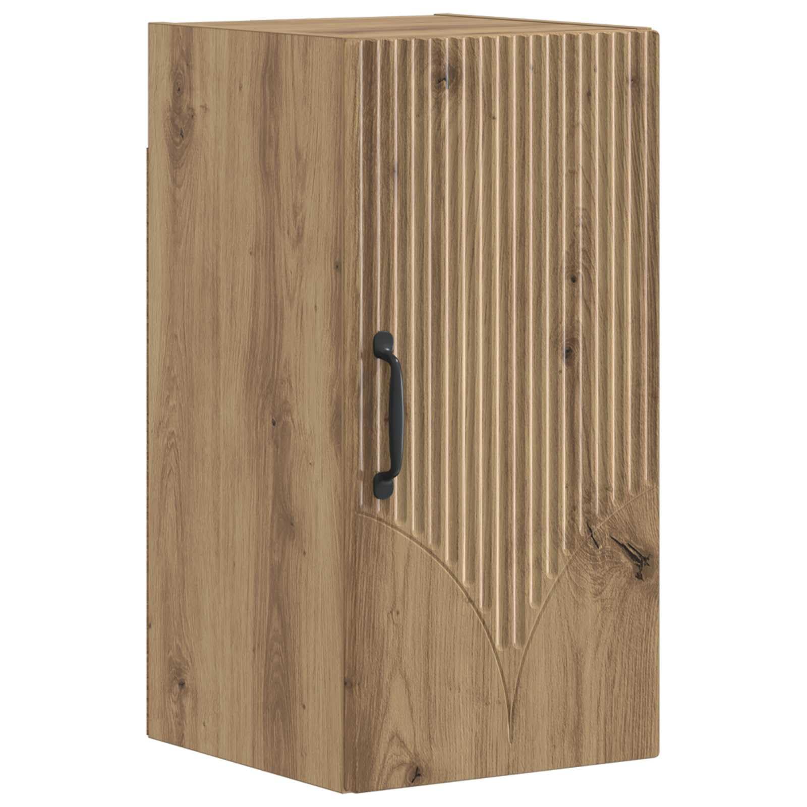 Juego de Armarios de Baño de 3 Piezas HOORN Roble Artisan