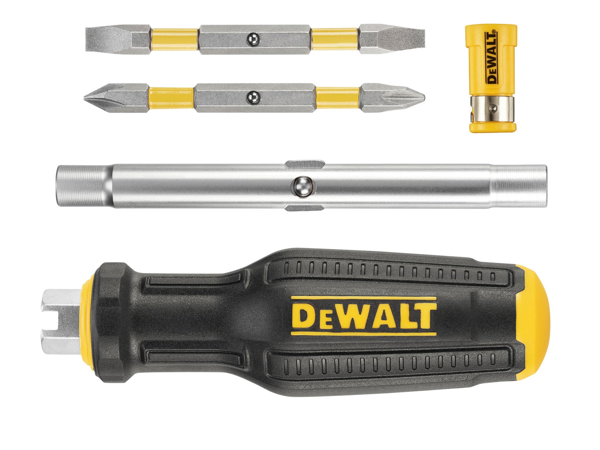 DeWalt  DHT066569 Hand Tools Full Fit 6-way Multi-bit Screwdriver