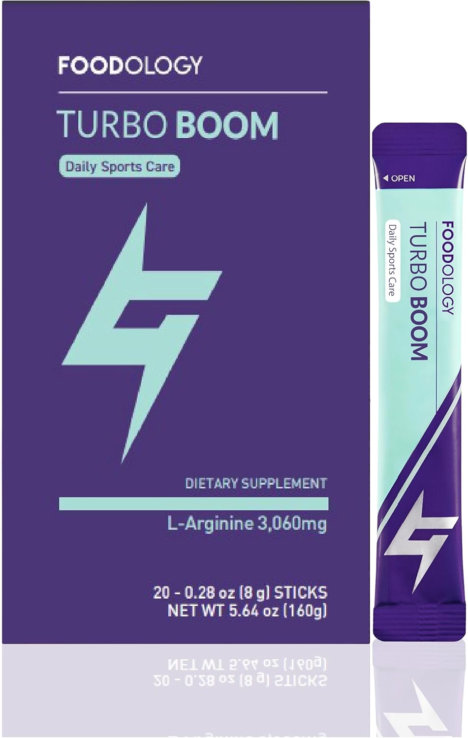 FOODOLOGY LArginine Turbo Boom (Pack of 1, 20 Servings