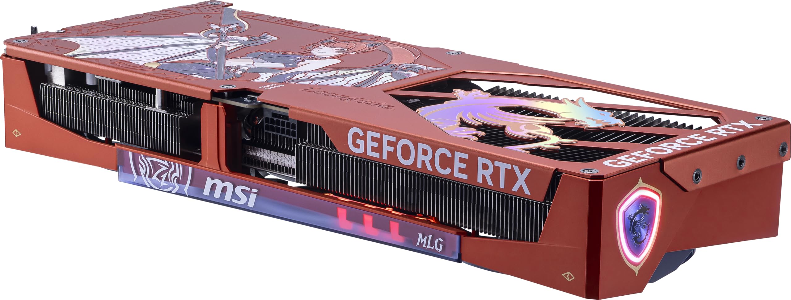 MSI Gaming RTX 5070 Ti 16G MLG Edition OC Graphics Card (16GB GDDR7, 256-bit, Extreme Clock 2580 MHz, DisplayPort x 3 2.1a, HDMI 2.1b, NVIDIA Blackwell Architecture)