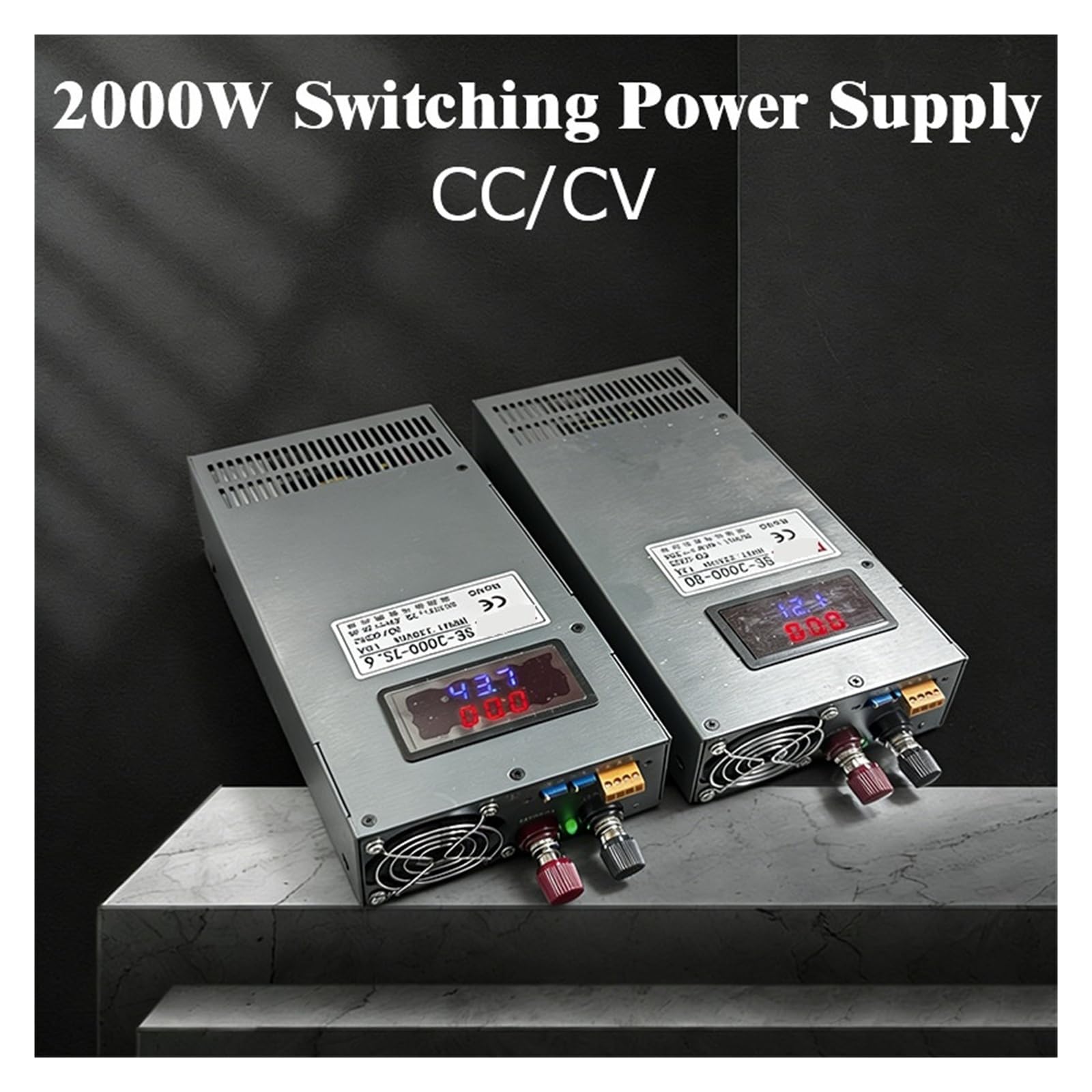 Zasilacz impulsowy 2 kW DC 0–12 V do 220 V 0–27 A do 125 A