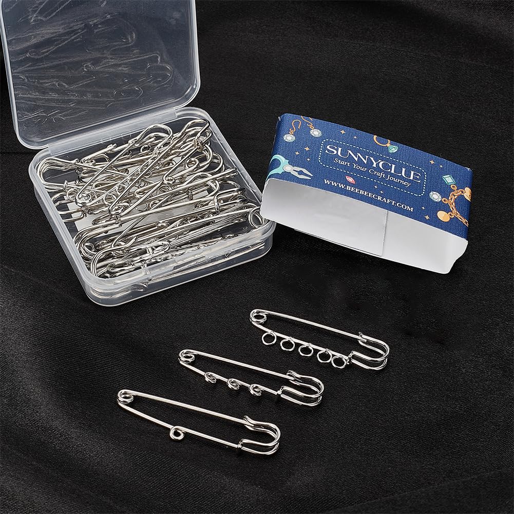 30 épingles De Kilt En Métal Bronze Antique - 5 Trous - Pour Bijoux, écharpes, Chapeaux Et Vêtements