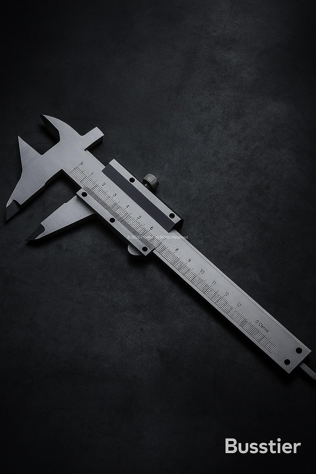 Busstier Analog Kumpas, 150 mm, 0.02 mm Hassasiyetli Ölçüm Aleti, Karbon Çelik Gövde, İç Dış Derinlik ve Step Ölçüm Uygunluğu ile Teknik Kaliper