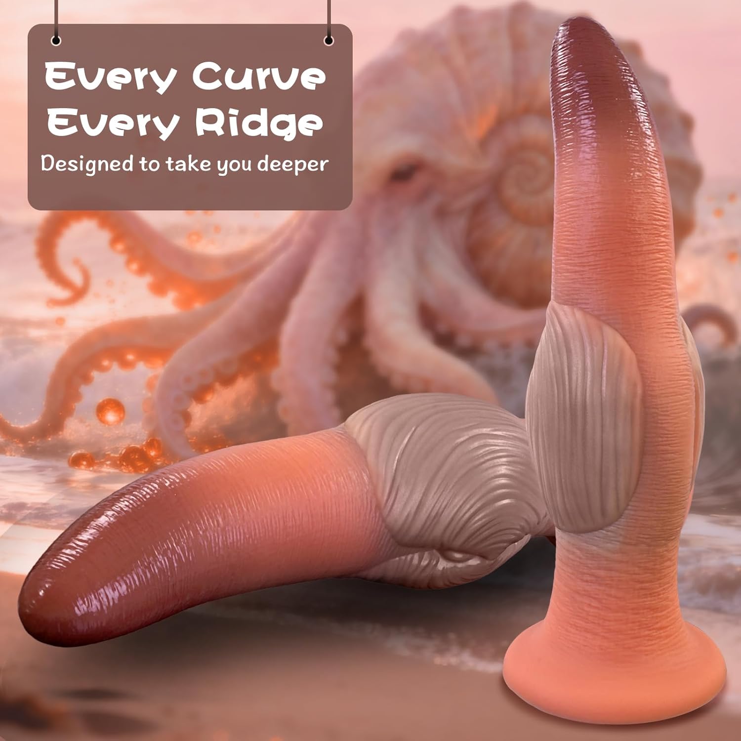 11.8 Inch Silicone Fantasy Dildo Huge Anal Plug with Big Knot, 3.25" Diameter Extra Large Knot Dildo Massive Butt Plug Sex Toy for G-Spot & P-Spot Stimulation, Monster Alien Creature Dildos for Adult