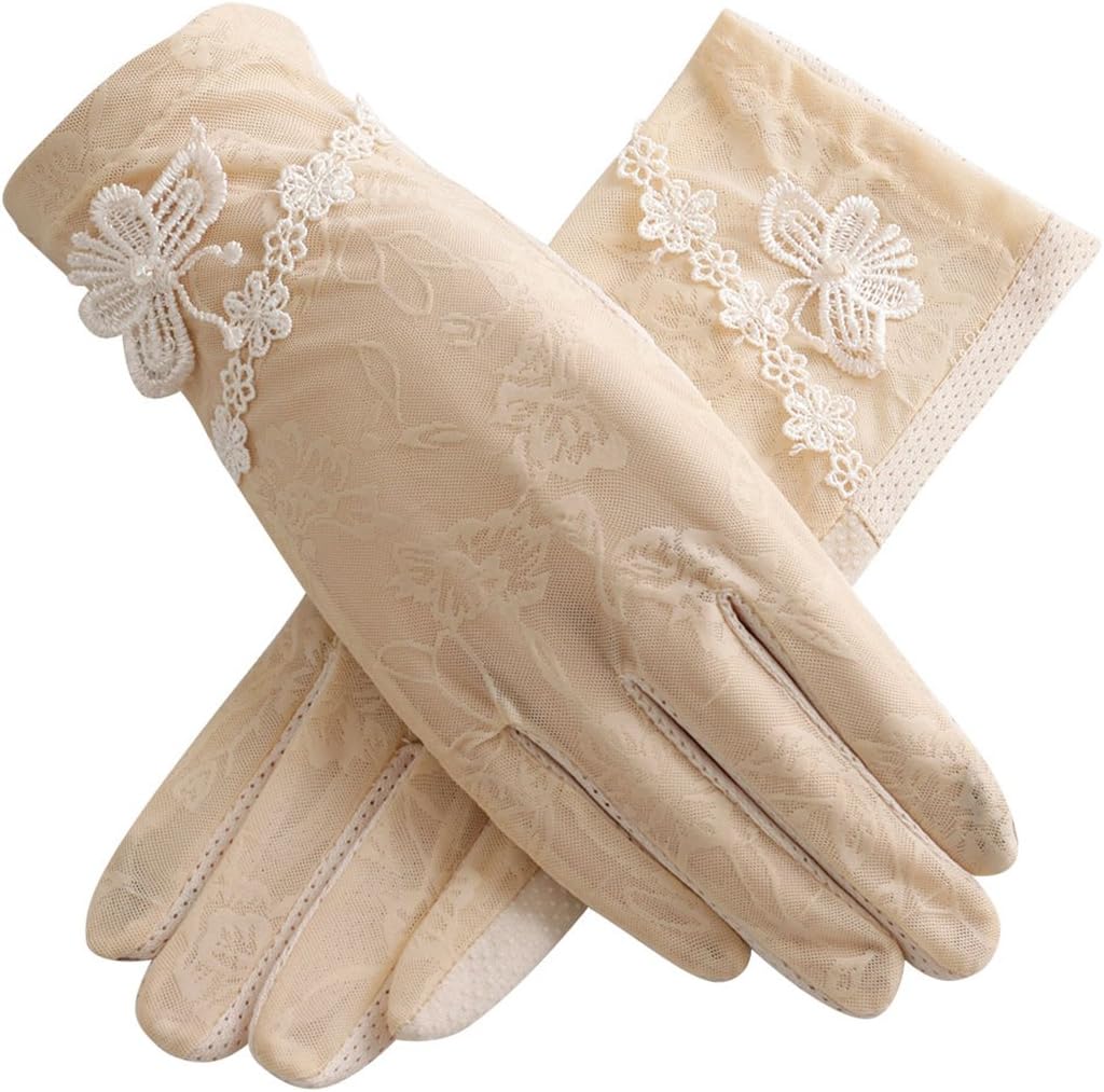 URSFUR Women's Sun UV Protection Motorcycle Gloves Summer Sports Driving Glove