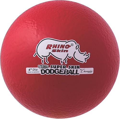 Champion Sports Rhino Skin Ultramax Dodgeballs