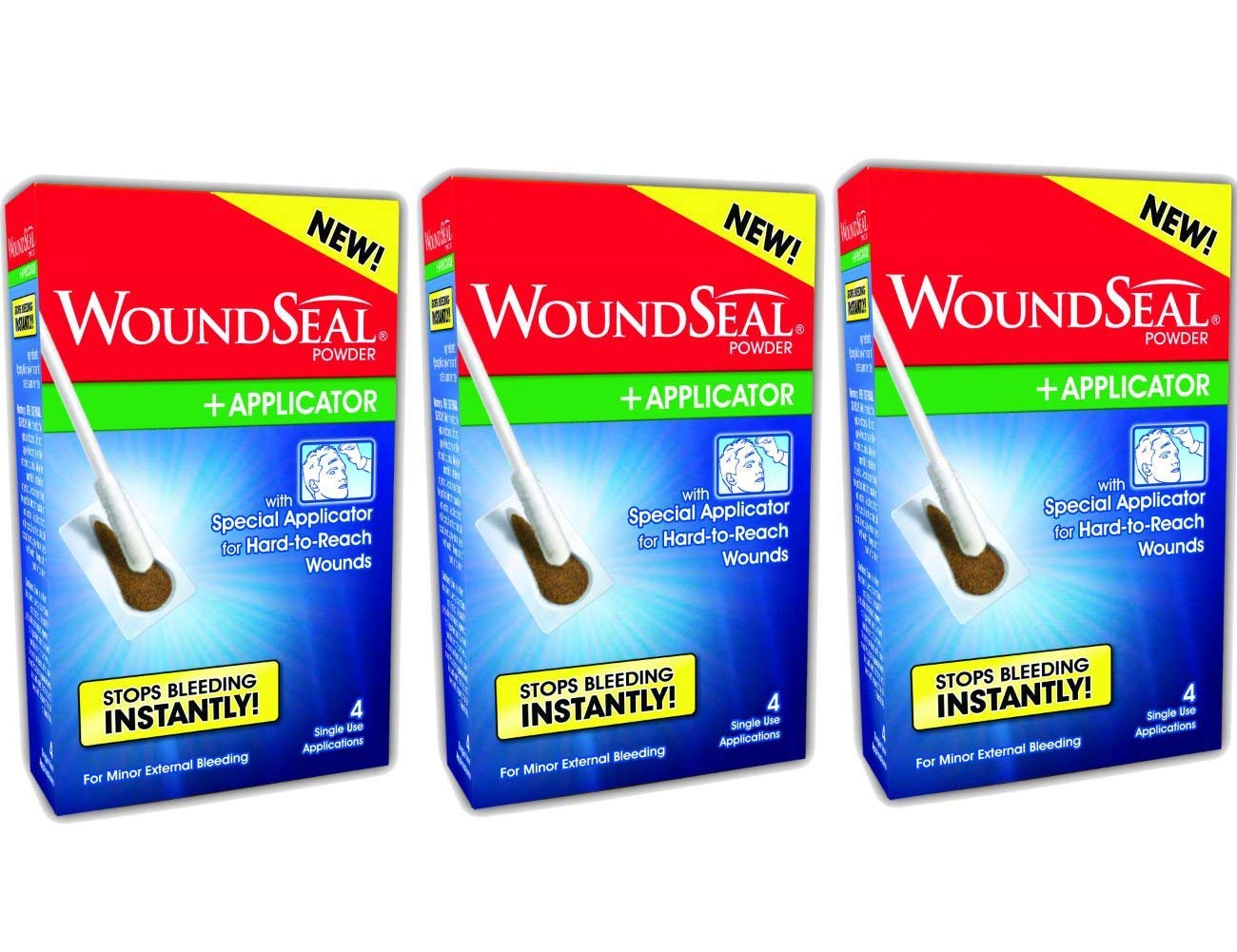 WoundSeal Powder and Applicators Kit (3 Kits)
