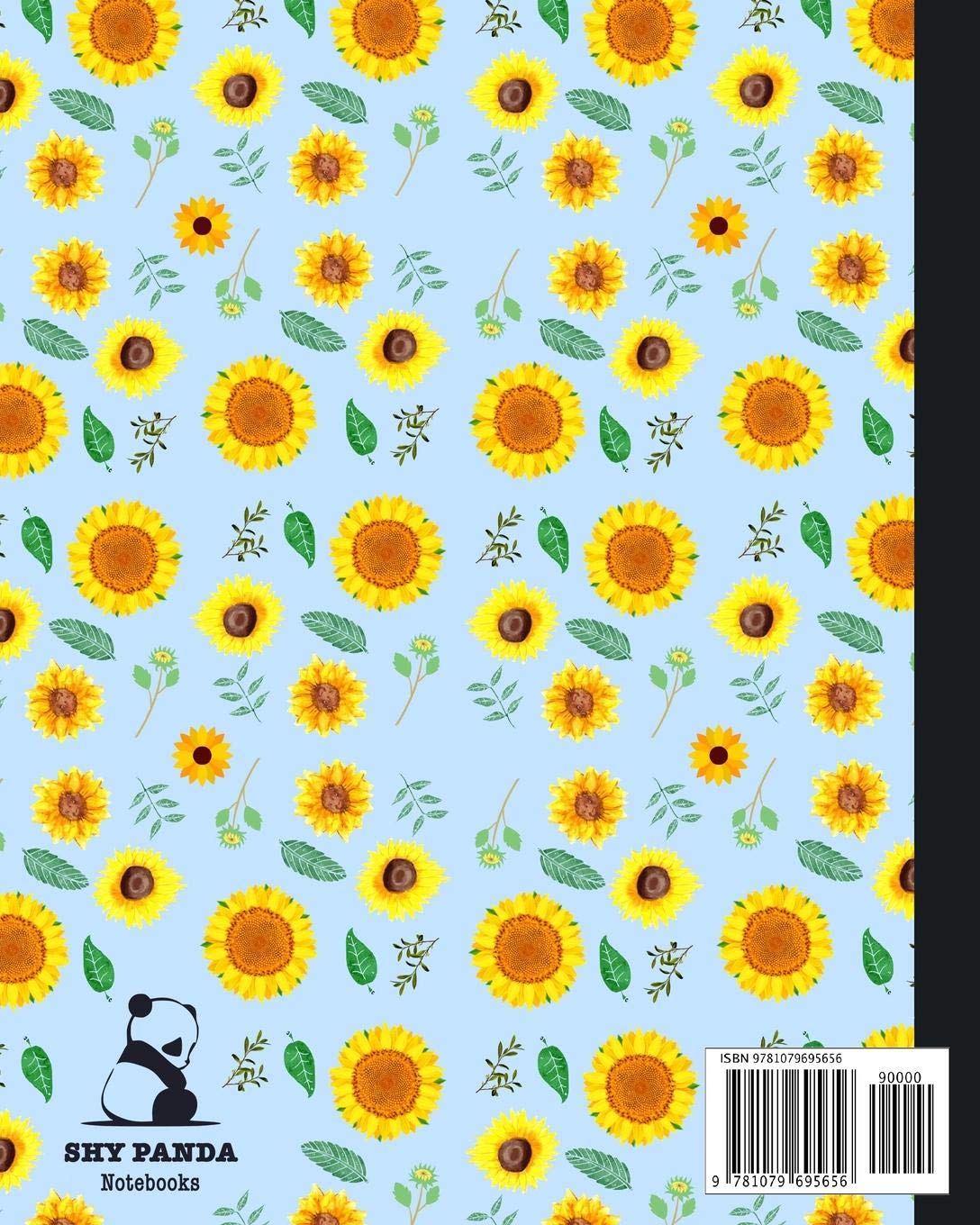 Primary Composition Book: Pretty Sunflower Primary Composition Notebook K-2 | With Picture Space: Draw Top Lines Bottom | Kindergarten to Early ... Journal with Drawing Space for Grades K-2 image 2