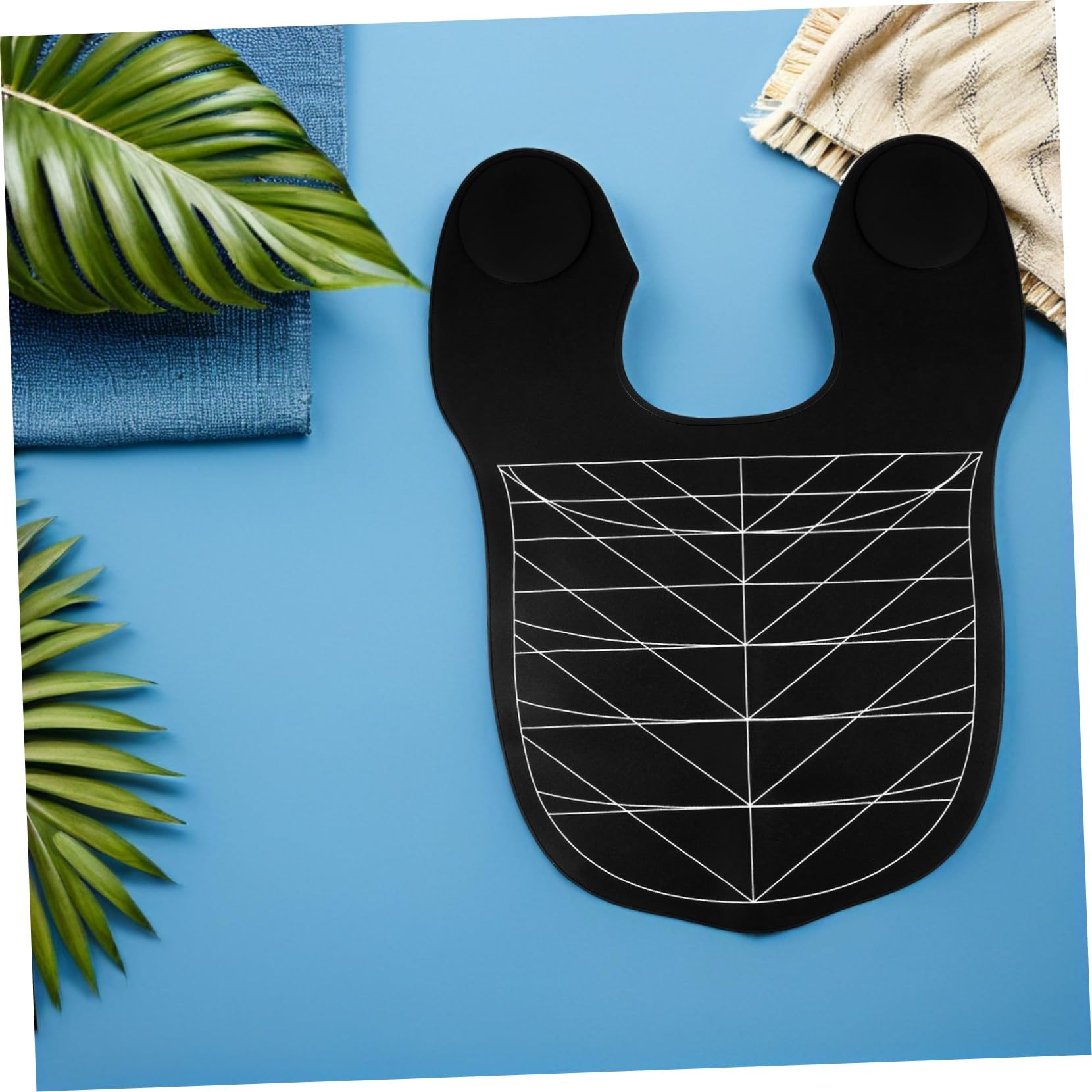 PACKOVE 2 Pièces Fournitures de coupe de cheveux cape en coupe cheveux mourants cape Coiffure coiffure coiffeur Black
