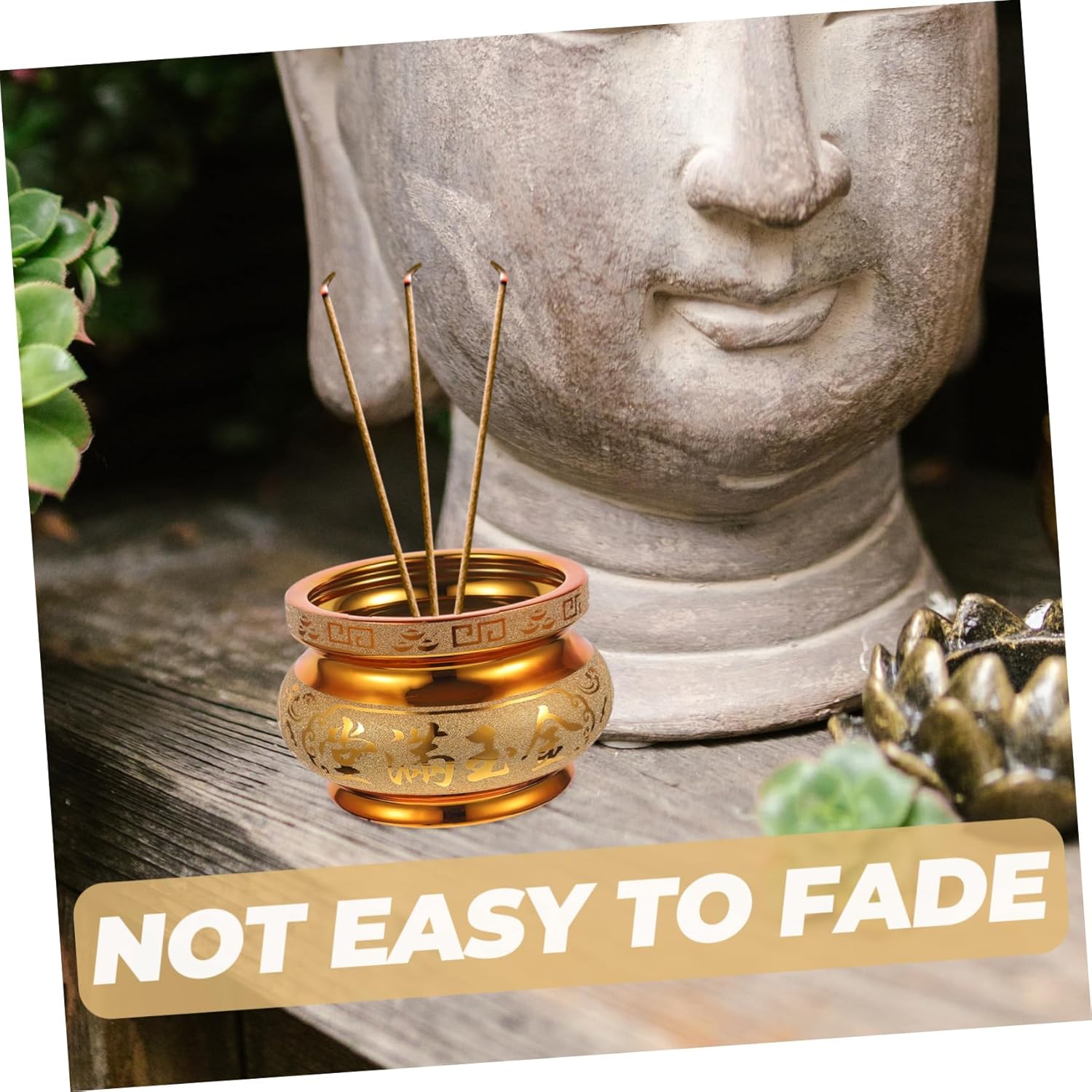 Ceramic Incense Burner for Meditation and Aromatherapy Elegant Buddha Holder Handcrafted Censer for Home Decor and Relaxation Random Style Design