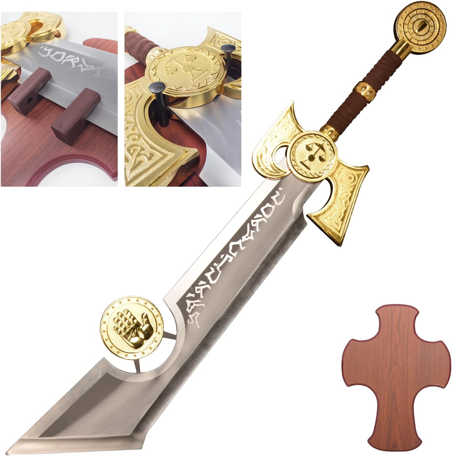 kljhld Wow Ashbringer Legendary Sword of The Scarlet Highlord 46.8" with siding