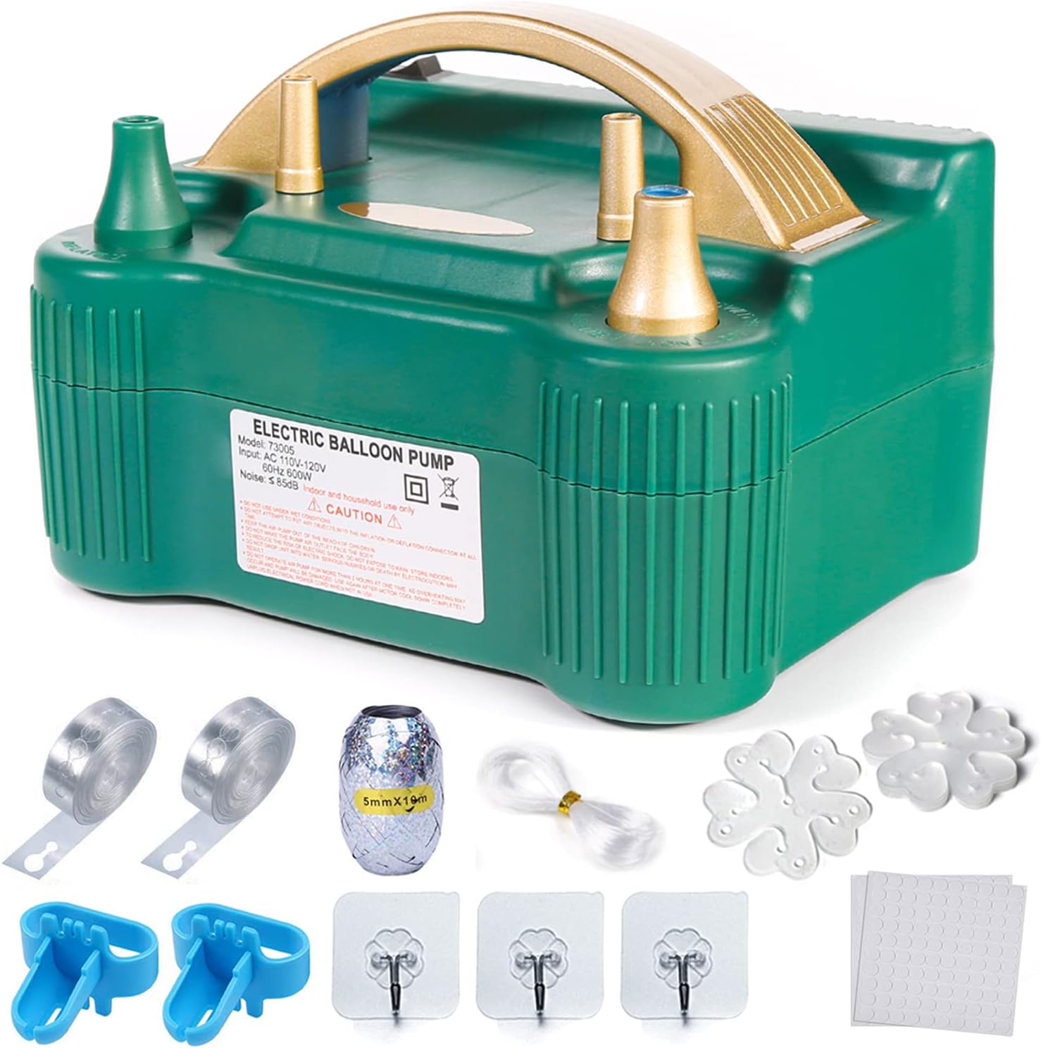 LuluPlus Balloon Pump, 110V 600W Electric Balloon Pump