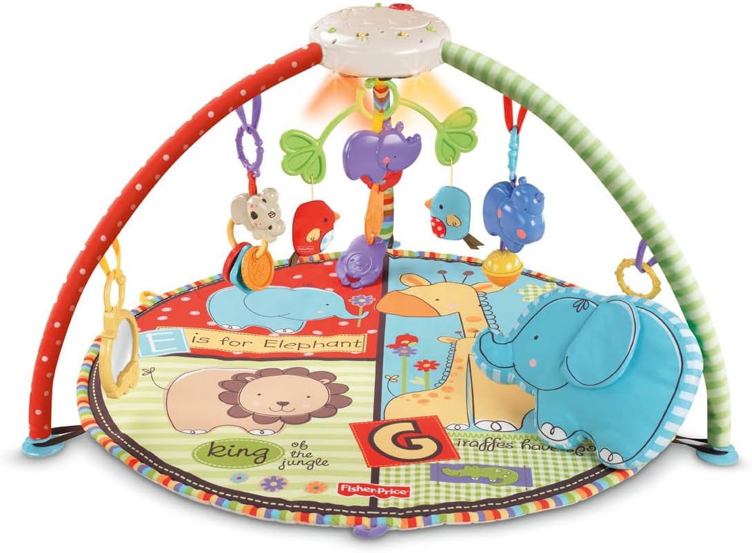 Fisher-Price Luv U Zoo Deluxe Musical Mobile Gym