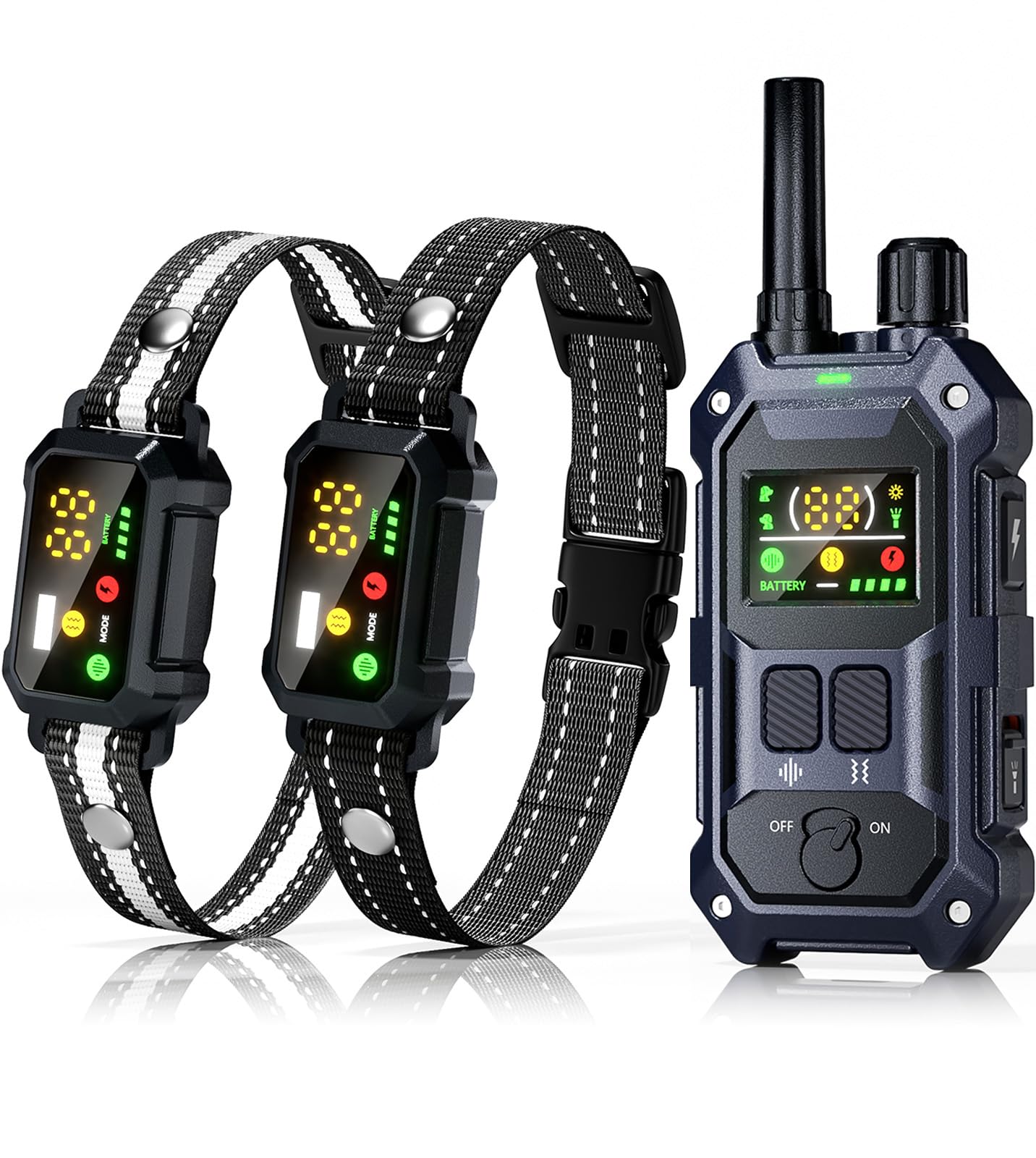 BLACKDOG Military Shock Collar Remote 2 Dogs