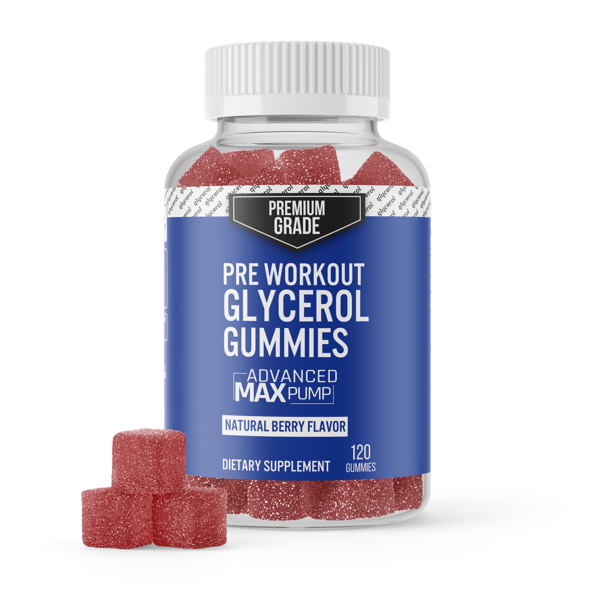 Buy VitaPatch Premium Grade Glycerol Gummies Stim Free Pre Workout
