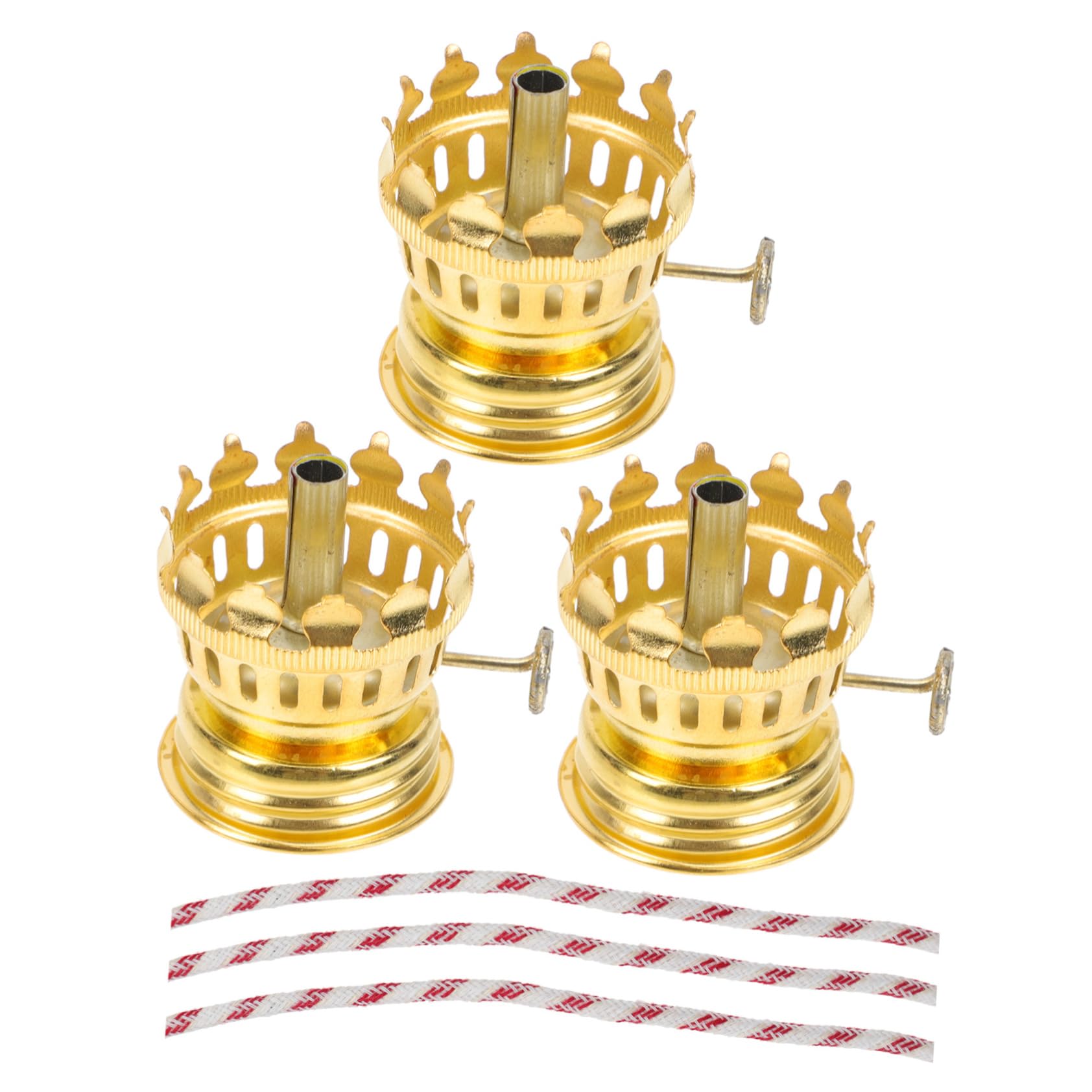Yardenfun Vintage Kerosene Lamp Dimmer Part Kerosene Lamp Flame Dimmer Diy Kit Oil Lamps Accessories Easy to Use Random