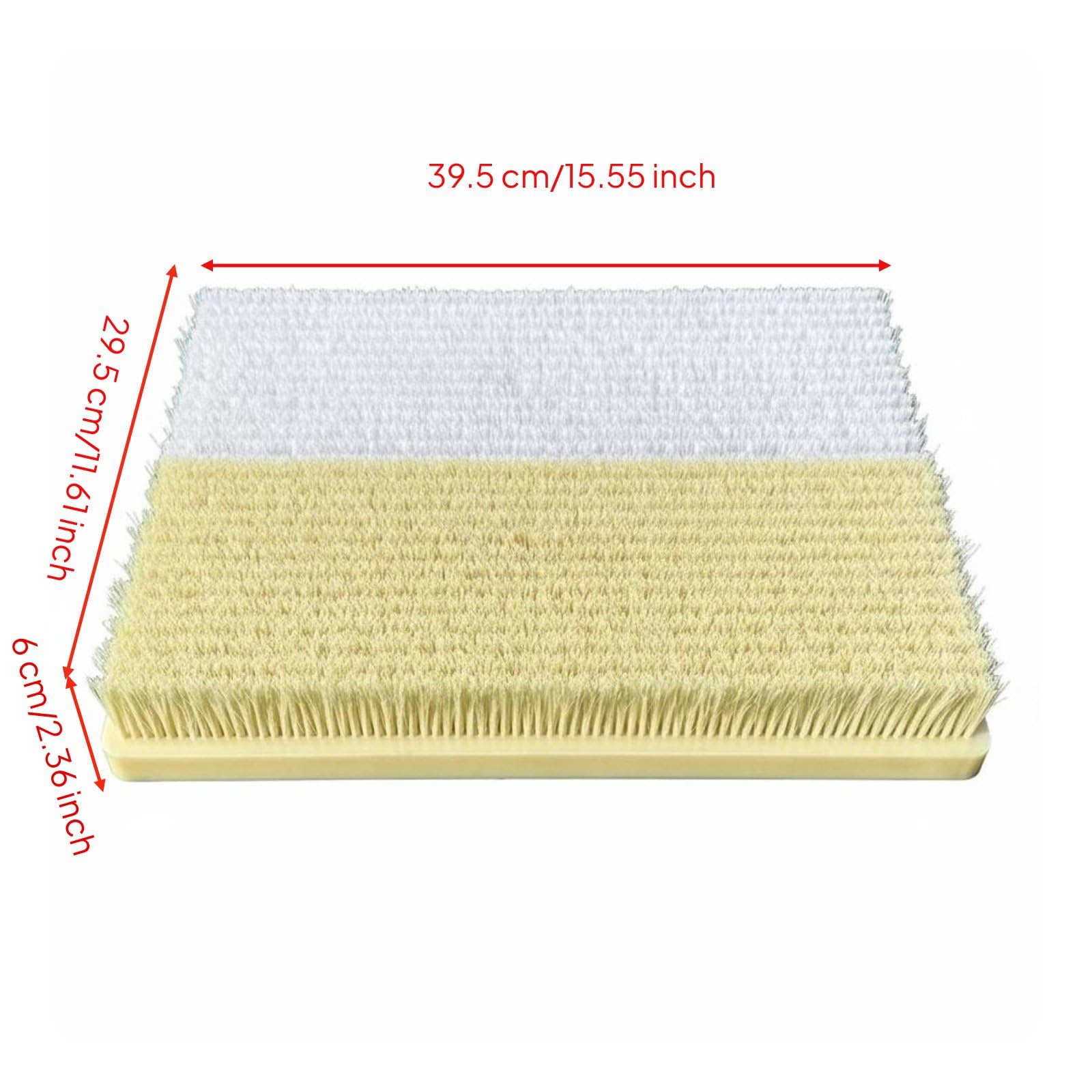 Alfombrilla de Práctica de Golf Tapete Entrenamiento Simulador Columpio Esterilla Búnker con Cerdas de Nylon Doble Textura Base de Goma Antideslizante
