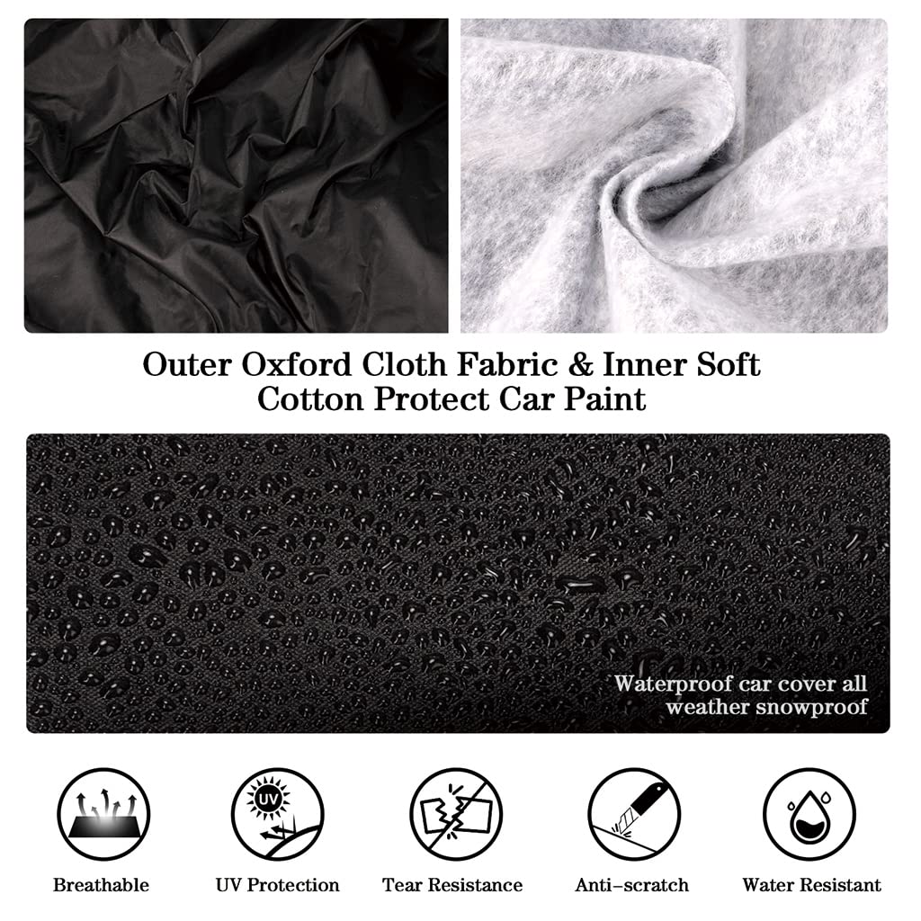 Housse de Protection Voiture Exterieur - Compatible avec BMW Z4 & Z4 M E85 E86 E89 G29 2002-2026 Roadster Coupe Convertible - Bâche Voiture Imperméable avec Doublure en Coton