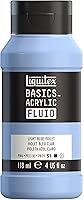 Vista 10 de Liquitex BASICS Pintura Acrílica Fluida, Botella de 118ml (4 oz), Tono Verde Hookers Permanente