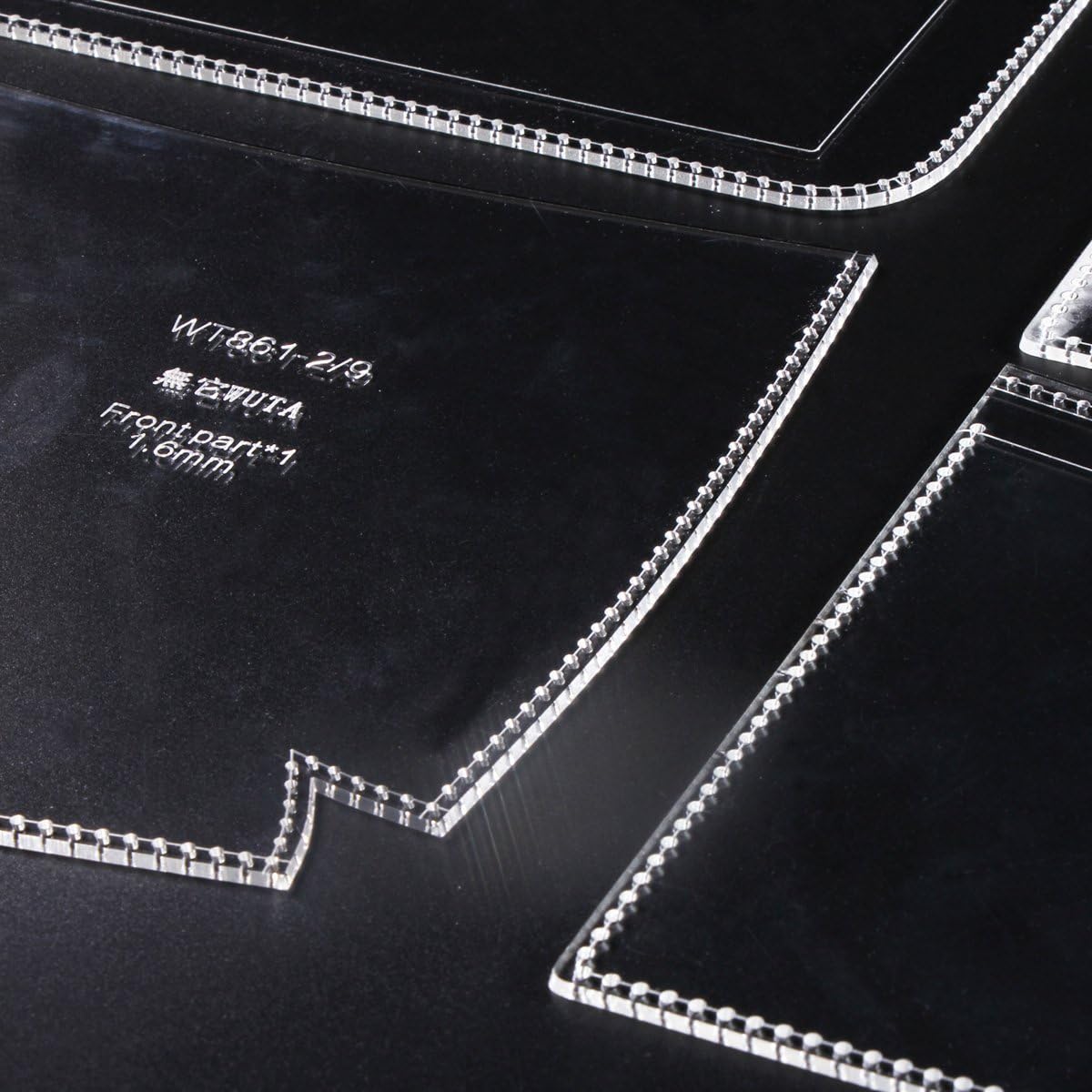 Shoulder Bag - Acrylic Template Leather Pattern Templates