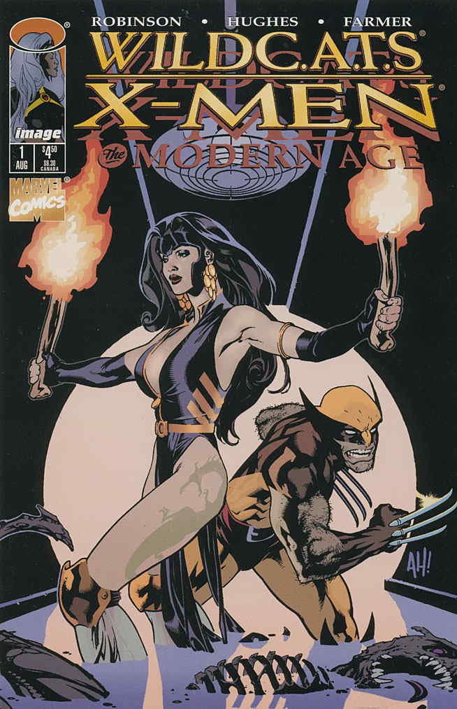 Amazon.com: WildC.A.T.s/X-Men: The Modern Age #1 FN ; Image comic