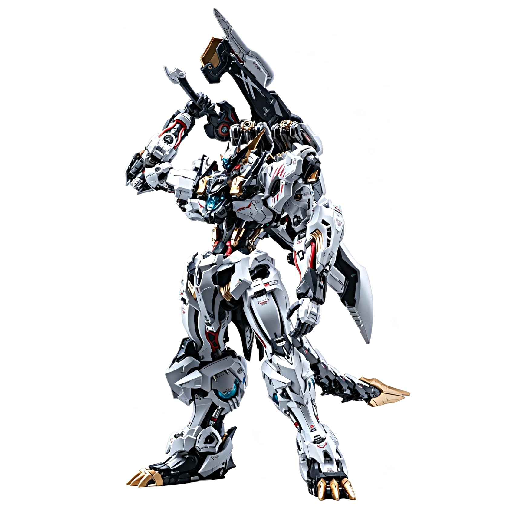 TOYVERSE Infinity Nova Fenrir 1/72 Maßstab 27 cm Science-Fiction Mecha Modellbausatz mit Premium-Innenrahmen und vollständigem Waffenset ab 15 Jahren