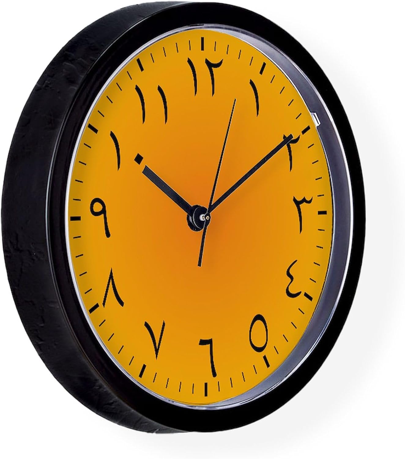 CafePress Eastern Arabic Wall Clock (Golden Sands) 10" Wall Clock for Livingroom, Kitchen, or Office
