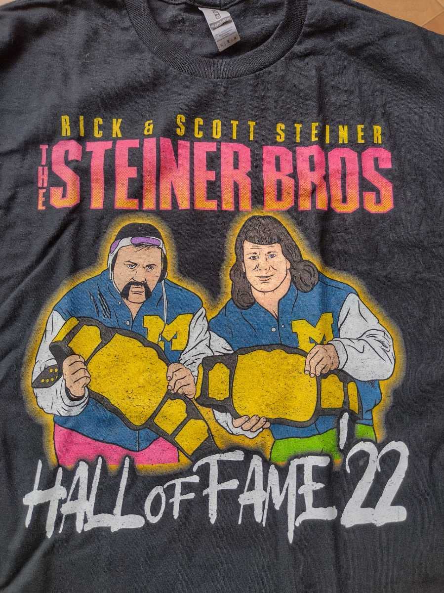 Amazon.co.jp: スタイナー ブラザーズ Tシャツ プロレス WCW 新日本