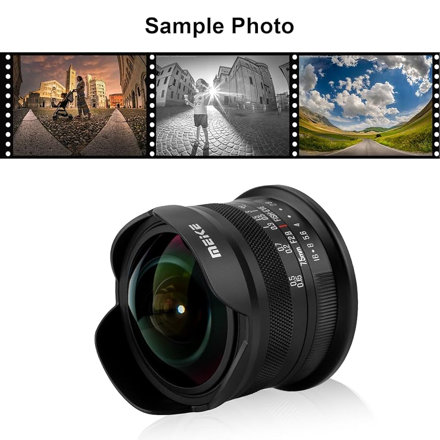Amazon.com : Meike 7.5mm f2.8 APS-C Large Aperture Wide