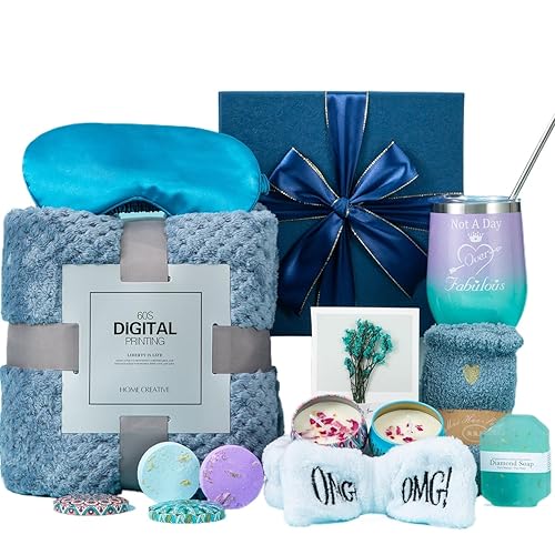 Paquete de cuidado de regalos para mujeres regalos de feliz cumpleaños para ella regalos inspiradores para mamá hermana esposa amiga novia cesta de