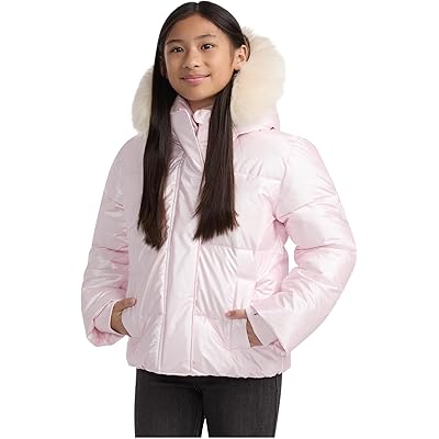 abercrombie kids Shiny Ultra Puffer (Big Kid) cradle pink