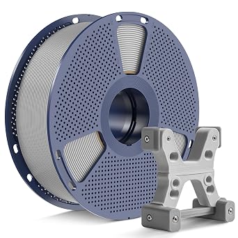 PETG Filament 1.75mm, Ultra Tough, Heat Optimized, Odorless, 1kg2.2lbs SUNLU PETG 3D Printer Filament, Dimensional Accuracy +/- 0.02mm, Space Grey