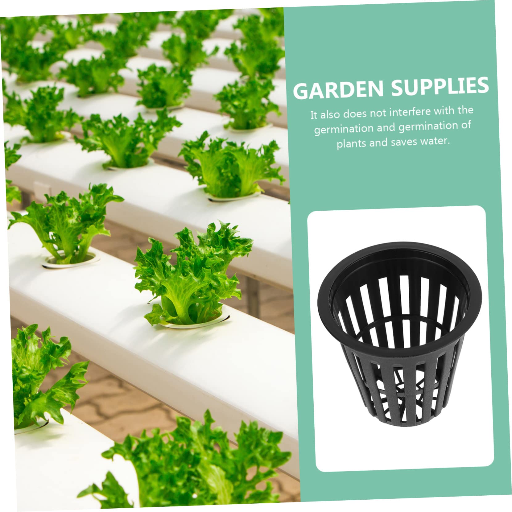 Gogogmee 6 Netztöpfe 13cm - Hydrokultur Zubehör Für Orchideen & Garten