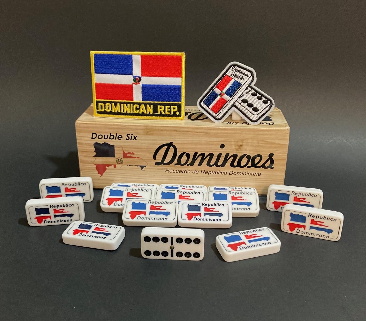 Amazon.com: PRK 14 Dominican Dominoes Double Six Set with