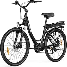 Urbano 2 26 Zoll City E-Bike mit 70N.M Mittelmotor und 36V 13Ah Akku Pedelec Cityräder Elektrofahrrad, Max Geschwindigkeit 25km/h Max Reichweite 120km, Erwachsene Herren Damen Ebike