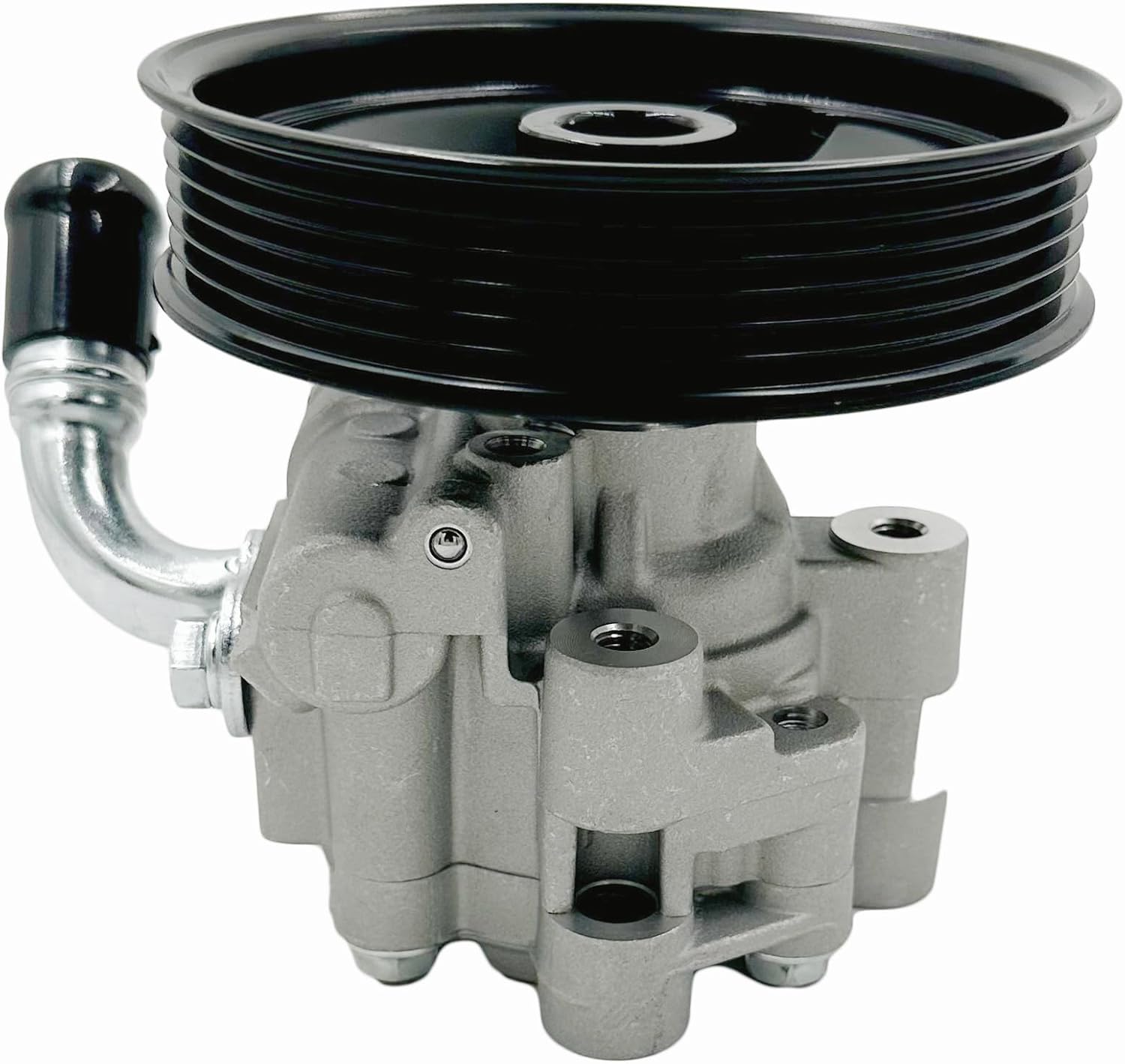 Power Steering Pump with Pulley Compatible With 2005-2010 Chrysler 300, 2009-2010 Dodge Challenger, 2006-2010 Charger, 2005-2008 Magnum, 21-5439