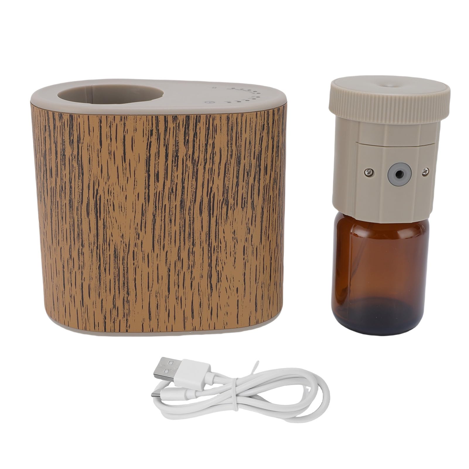 Zunate Difusor Inteligente de Aceites Esenciales sin Agua de 2.0 FL Oz, Difusor de Aromaterapia con Control de Aplicación, de bajo Ruido, a Prueba de Fugas, de Portátil para el Hogar, Coche,