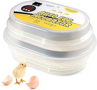 Magicfly Mini Egg Incubators for Hatching Eggs, with Automatic Egg Turning, 9-12 Eggs Hatching Incubator for Chickens, Ducks, Goose, Birds
