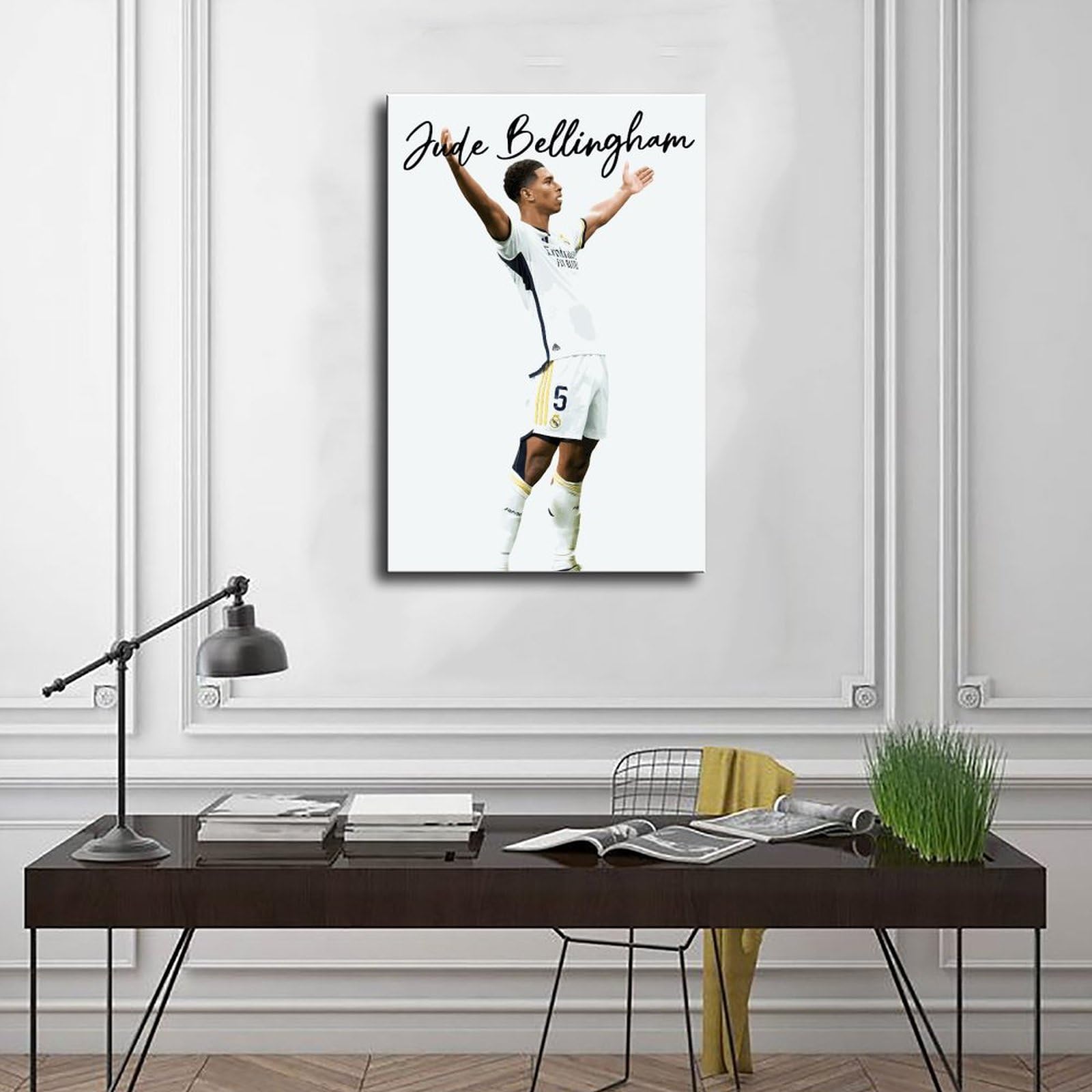 Fußball-Stadion Skyline Wandbild, 3-teilig – Moderne Leinwand-Kunst Für Wohnzimmer, Büro & Fan-Zimmer