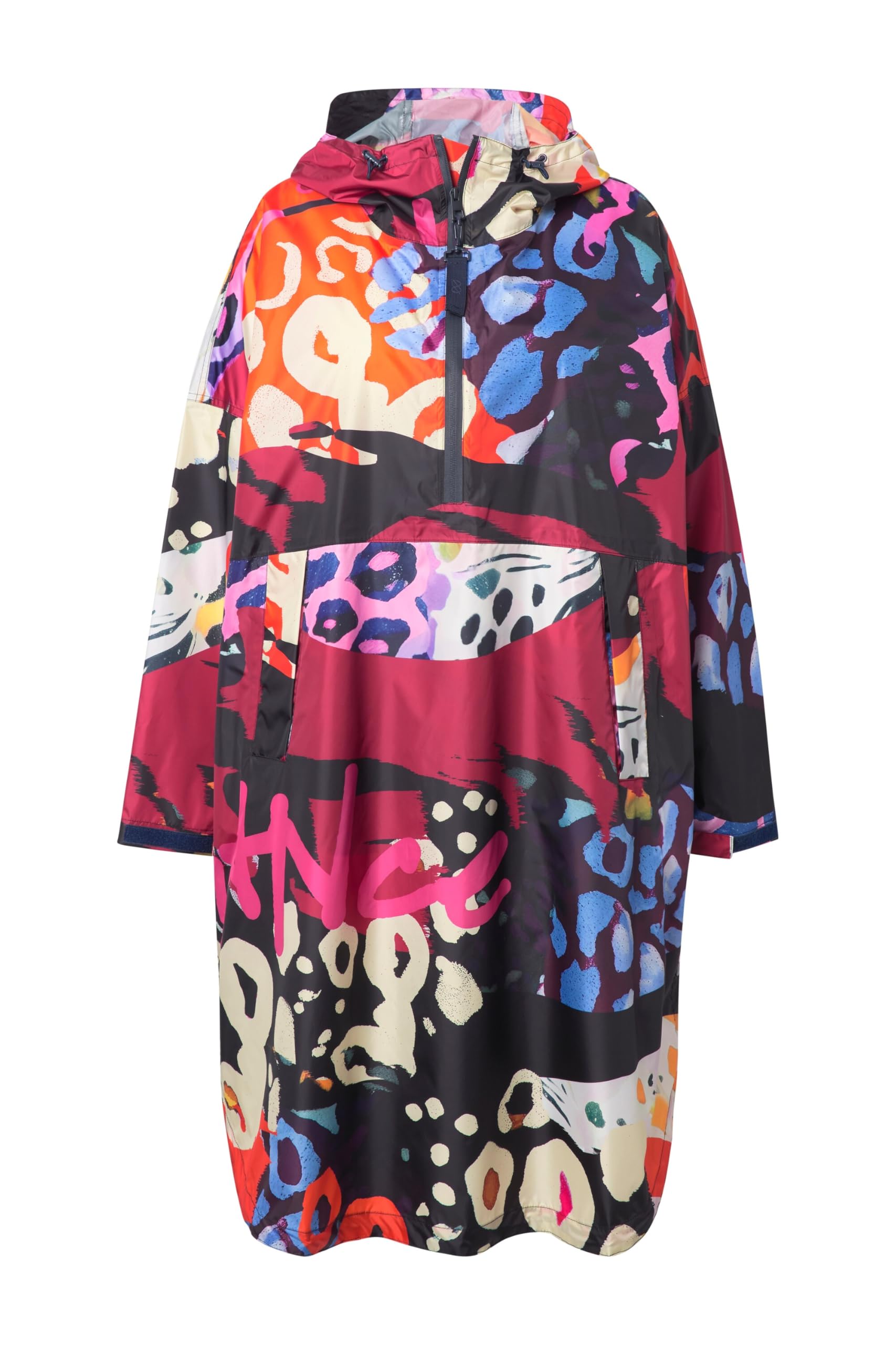 Laurasøn Funktions-Regencape Unisex Print Kapuze