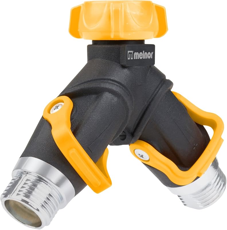 Melnor EZ-Flow 2-Way Hose Valve, Lever Design