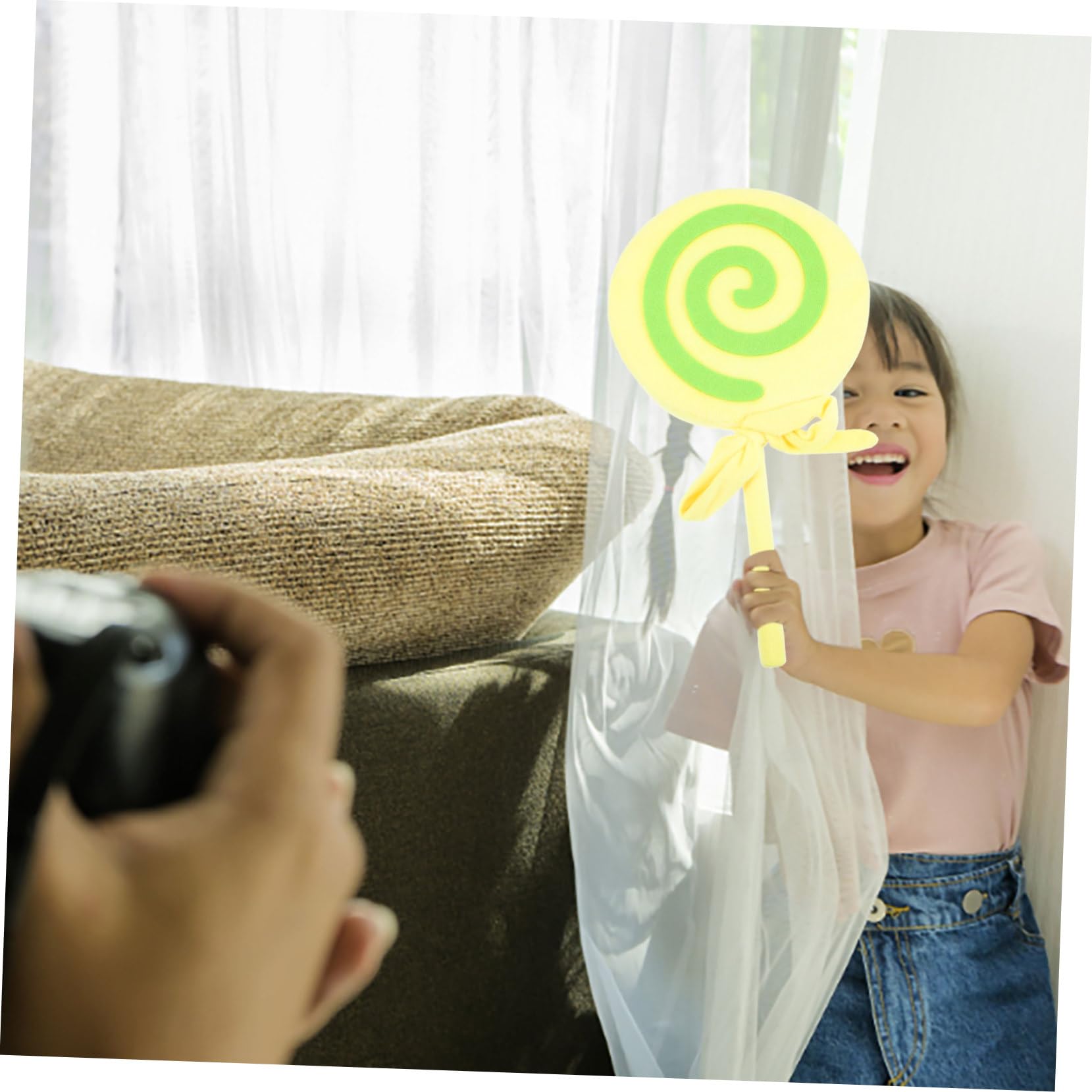 STOBAZA 4stücke Lollipop Requisiten Für Hochzeiten Und Große Simulation Von Lollipops Durchmesser Foto Requisiten Für Kreative Partys Und Unvergessliche Erinnerungen