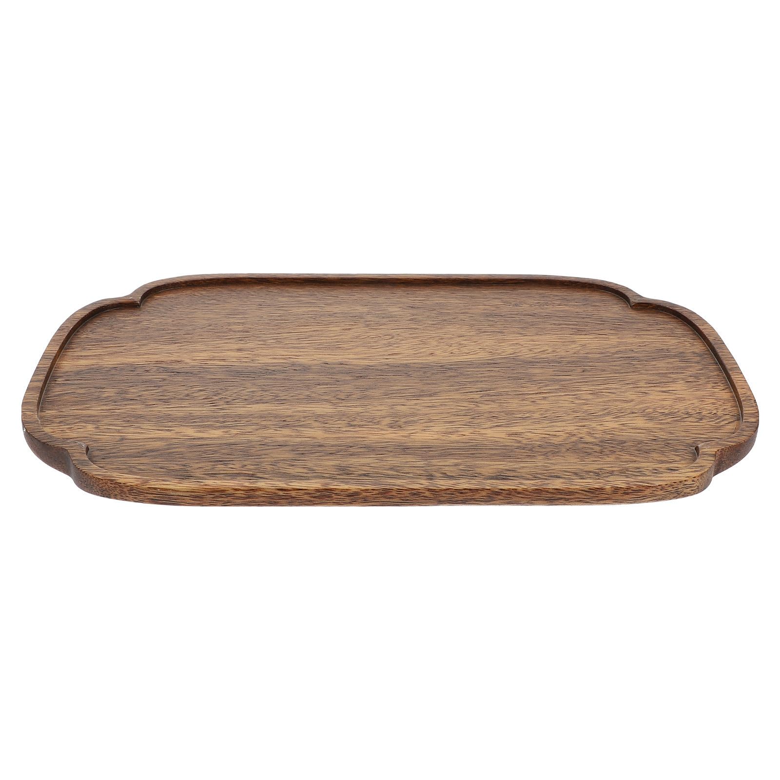 Assiette en bois pour apéritif et plateau rectangulaire pour simplifier le service