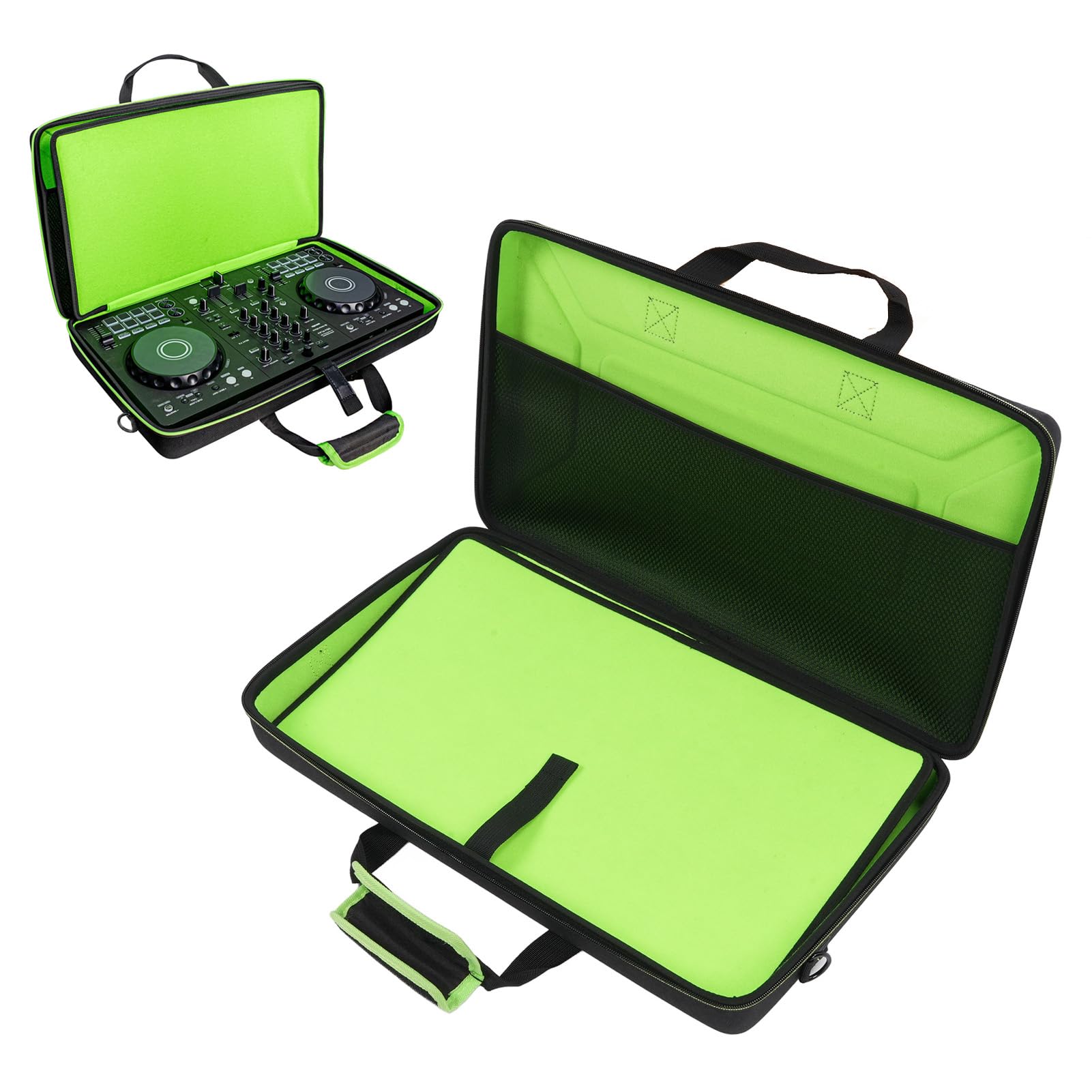 Eujgoov Borsa da Trasporto Leggera con Custodia Rigida Modellata con Tracolla per Pioneer DJ DDJ