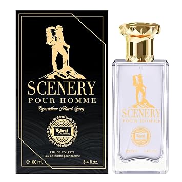 Hybrid & Company Men Scenery Eau de Toilette Spray 3.4 Fl Oz