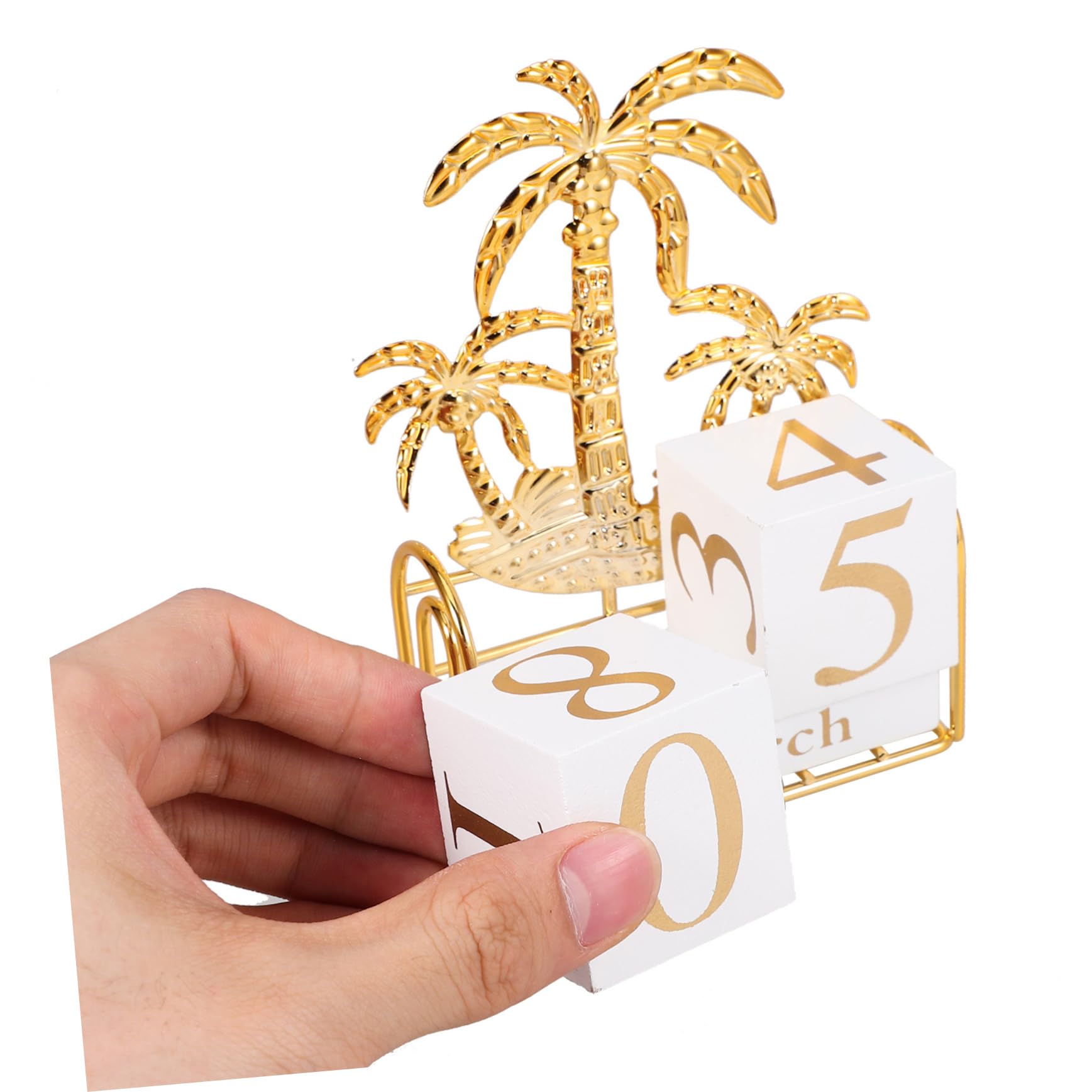 Kisangel 3sätze Tischkalender Mit Beweglichen Blockzahlen Dekorativer Kalender Für Zuhause Und Büro Eleganter Schreibtisch Organizer Perfektes Für Und Familie